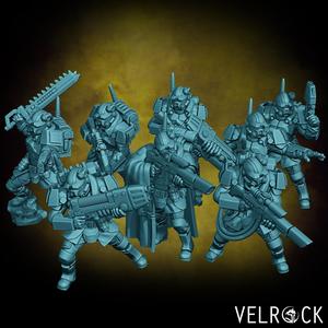 Tempest Guardsmen Elite Unit (PRESUPPORTED)
