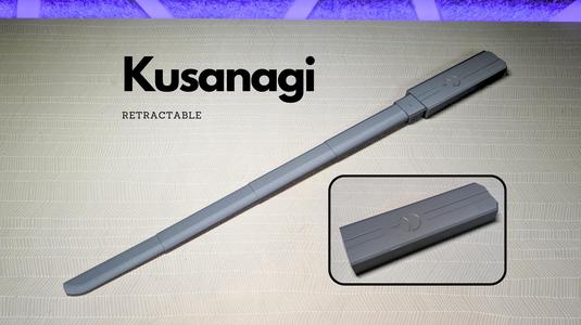 Retractable Kusanagi Sword (print in place)