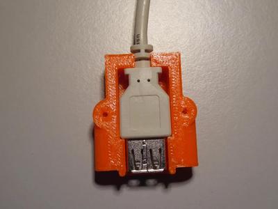 USB-Buchsenhalter   