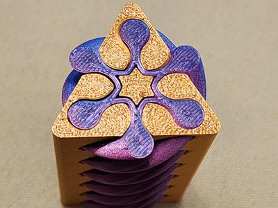 Passthrough Fidget in a Fidget - Triangle version
