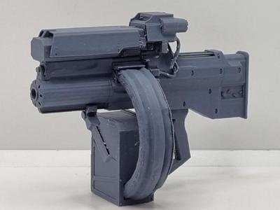Cyberpunk 2077 Militech Hercules 3AX LMG Prop