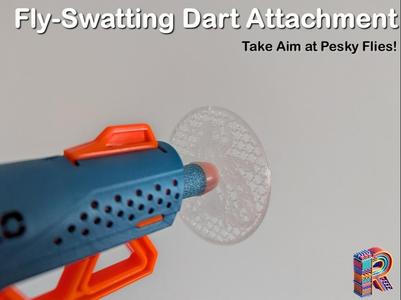 Fly-Swatting Dart Attachment