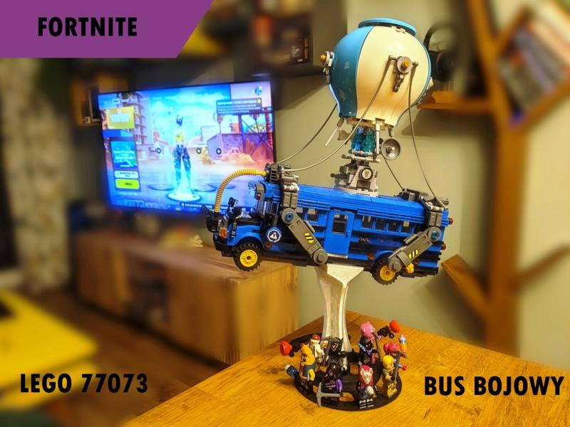 Fortnite L.E.G.O 77073 Battle Bus stand v1