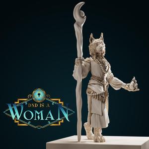 Tabaxi Sorcerer - Dobra - 28/32mm and 75mm