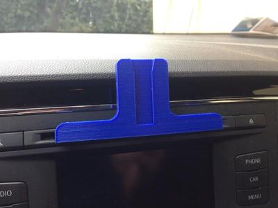 Universal CD-car slot PHONE holder, mount. iPhone5, iPhone6 etc. Quick change! 