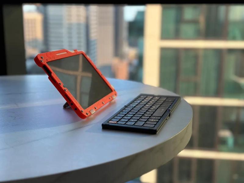 iPad mini 6/7 rugged case WITH kickstand   