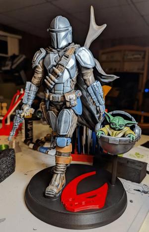 The Mandalorian Star Wars - 25cm