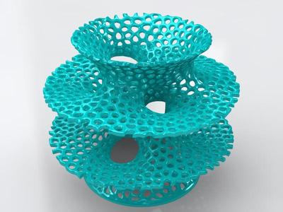 Voronoi Costa Vase