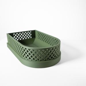 The Javi Catch-all Tray or Desk Organizer | Modern Office and Home Decor