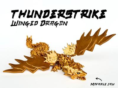 Thunderstrike - Winged Articulated Dragon