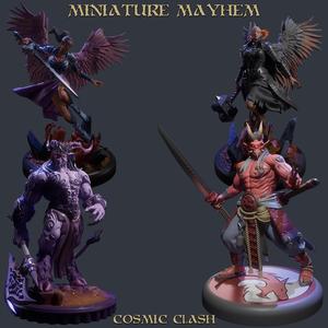 Miniature Mayhem: Cosmic Clash - 5e Stats Included (August 2023)