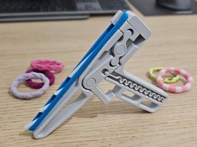 Hair ties gun (print in place)