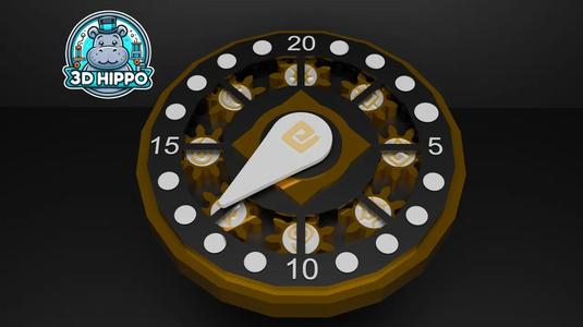 Magic the Gathering / Elestrals Planetary Gear Life Counter   
