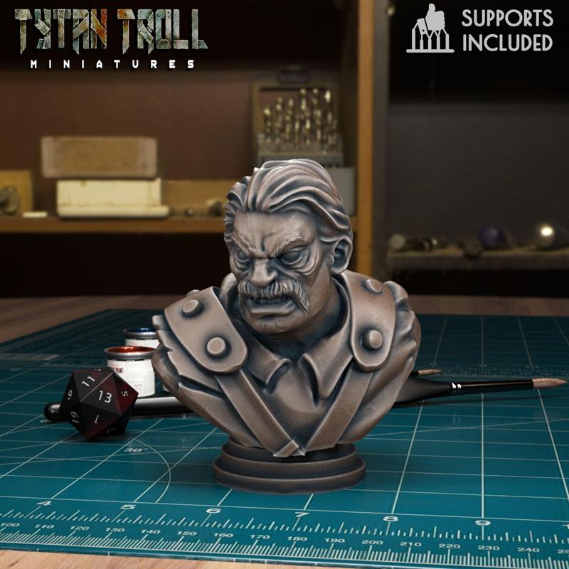 Curse of Strahd - Milosh Bust [Pre-Supported]