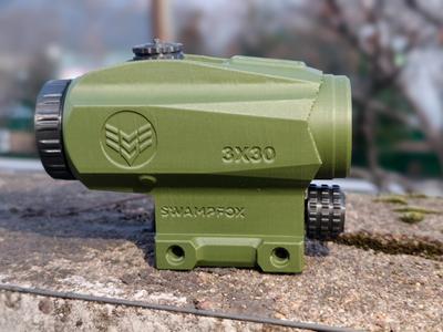 Swampfox Trihawk 3x30 Prisma rifle sight 