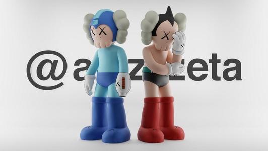 Kaws Astroboy x Megaman for Print