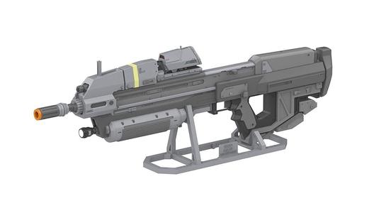 MA37 Cannon - Halo - Printable 3d model - STL