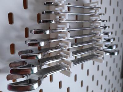 Ikea Skadis Wrench Holder (Different Sizes)