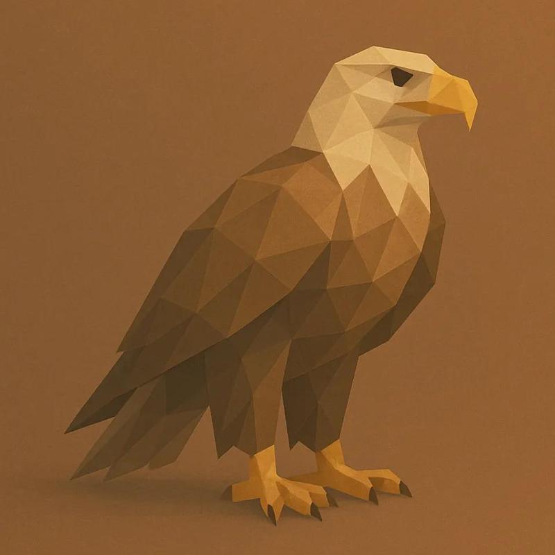 Eagle LOW POLY   