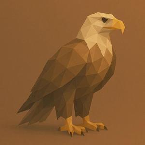 Eagle LOW POLY   