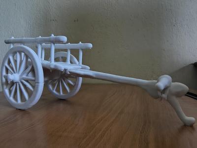 Traditional Bullock Cart – 3D Print Model 