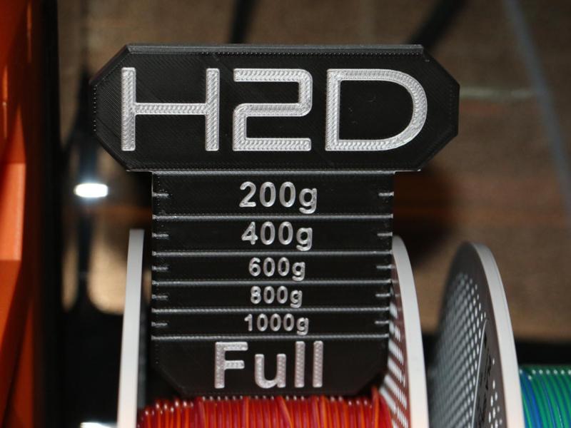Filament Spool Meter H2D