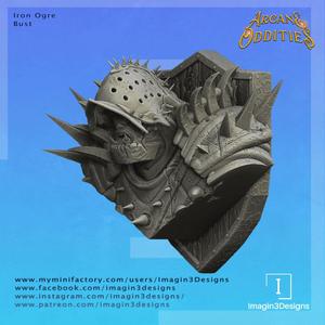 Iron Ogre Bust