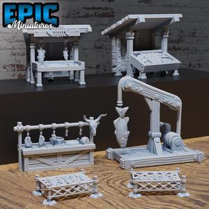 Harbor Merchants / Port Items / Water Crew Item / Fisher Market / Humanoid Construction / Sea Dungeon Area Decoration