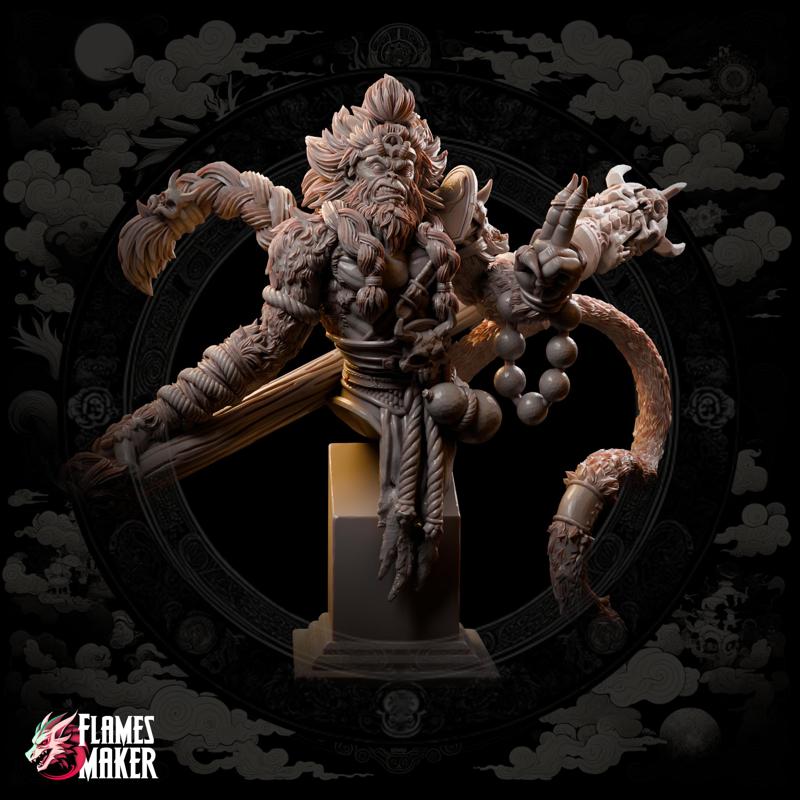 Celestial Monk Son Wukong's Bust - PRE SUPPORTED