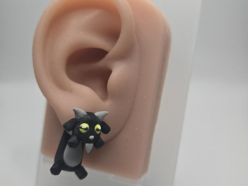 Goat Hanger Earrings