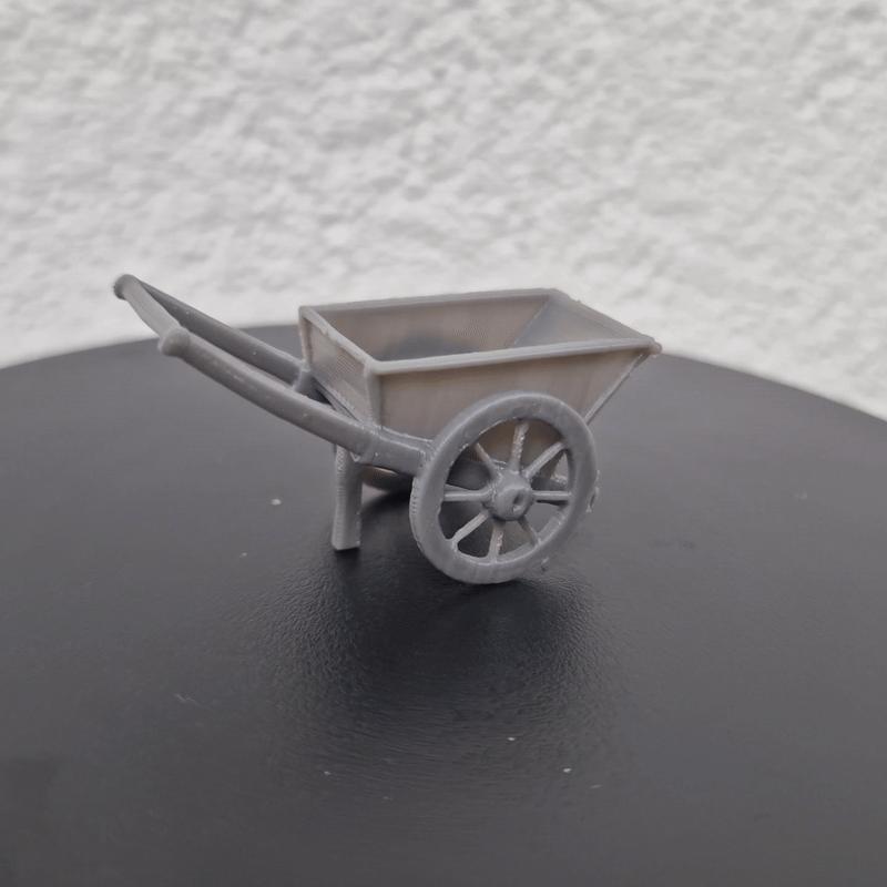 Miniature Wheelbarrow Cart