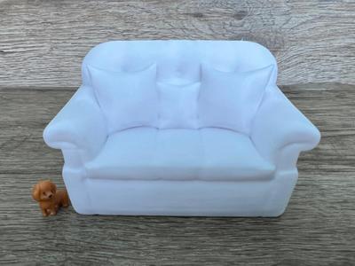 Comfy Couch With Pillows (3-Types)