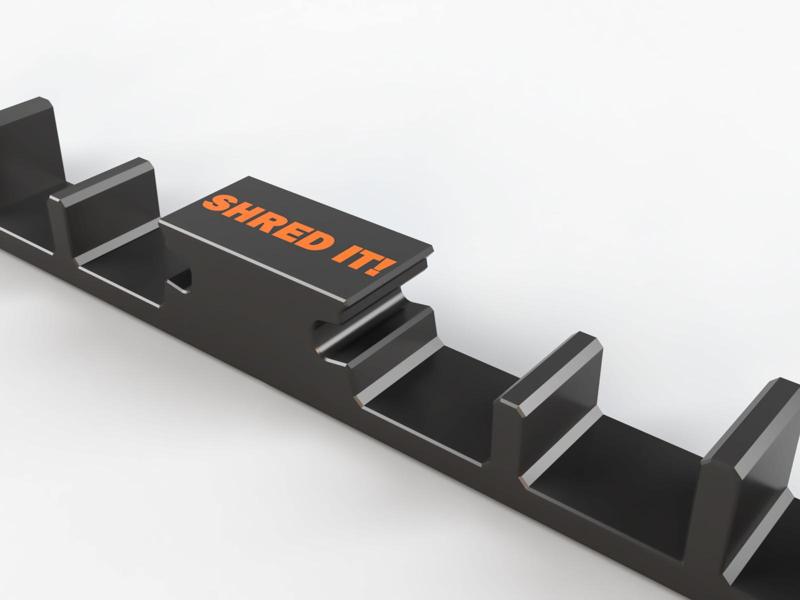 Magnetic Ski and Snowboard Holder for Vehicles 