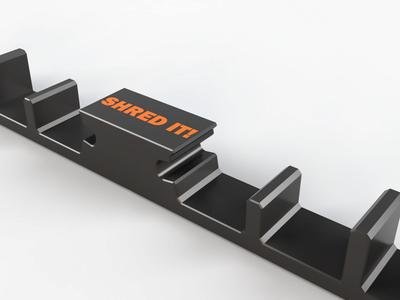 Magnetic Ski and Snowboard Holder for Vehicles 