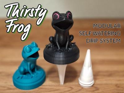 Plant Watering Thirsty Frog - Modular Self Drip