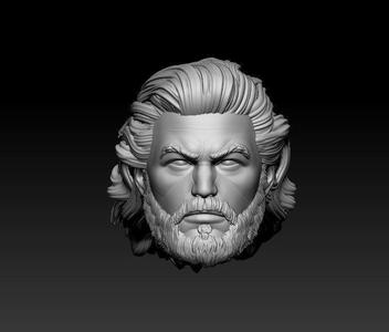 Aquaman - Headsculpt for Action Figures