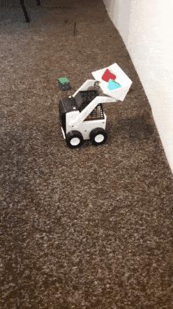 Bob Cat toy with wireless transmitter 8 channels with 4 joints