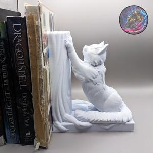 Cat Bookend, Shelf Decor