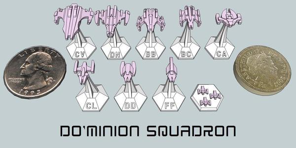 MicroFleet DoMinion Squadron Starship Pack