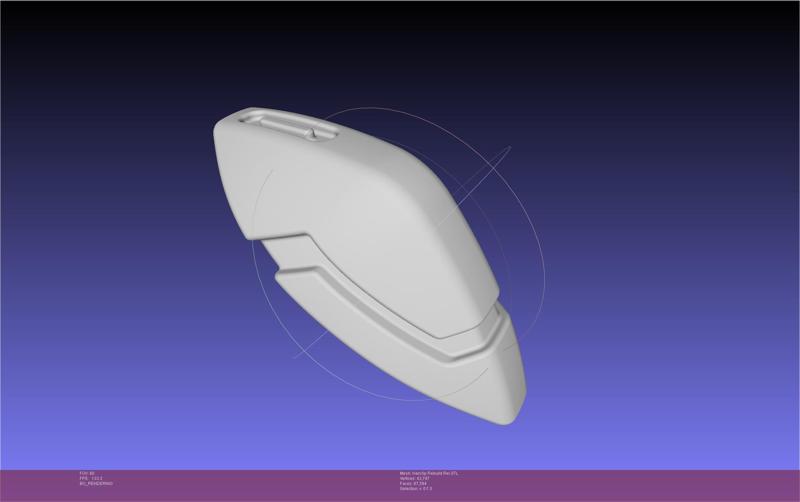 Evangelion Rebuild Rei Hairclip Printable Model