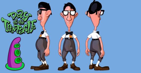 Bernard Bernoulli Day of the Tentacle