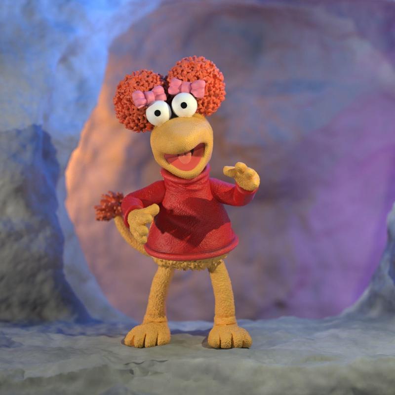 Fraggle Rock Red colored