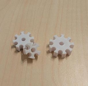 Round PTFE tube organizer   