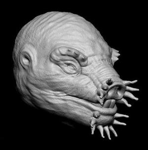 Star Wars - Condluran Head sculpt - Black Series - Hottoys - 1:12 and 1:6 Scale- Action Figure 