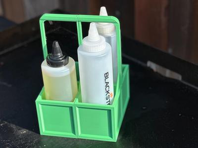 Sauce Caddy - Oil and Water Holder