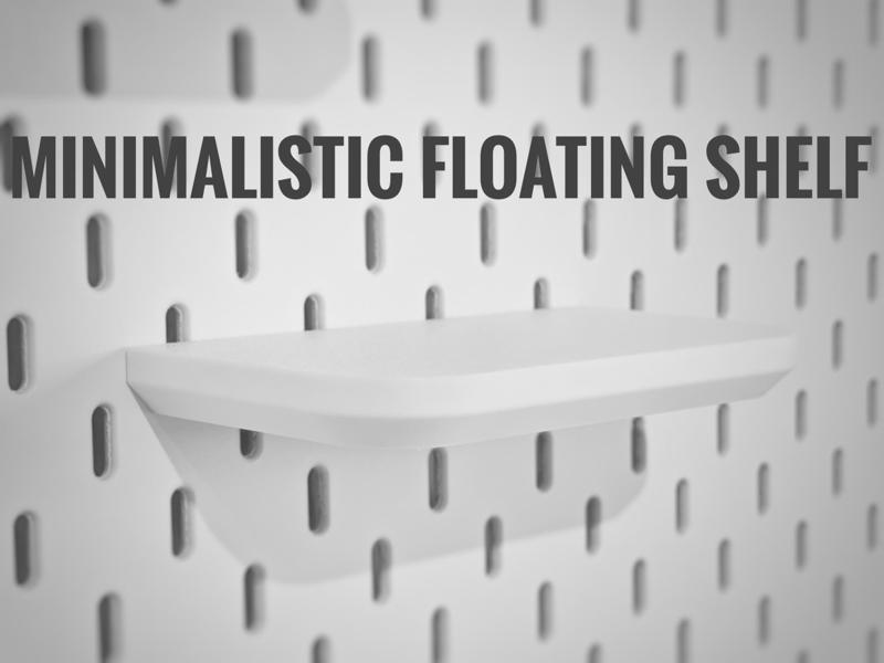 Skadis Minimalistic Floating Shelf