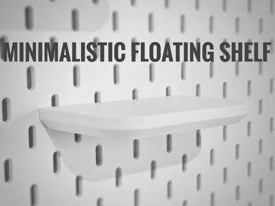 Skadis Minimalistic Floating Shelf