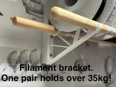 Filament bracket, holds over 35kg!