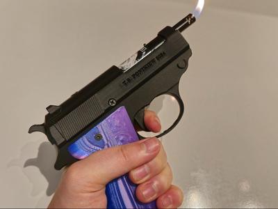 Clipper Lighter Gun Walther P38