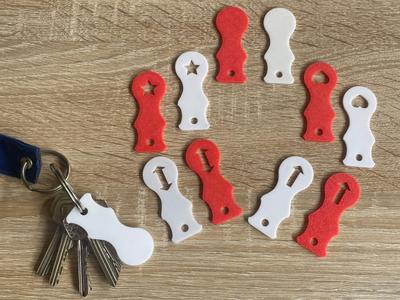 Shopping Cart Coin / Key Trolley Token removalbe